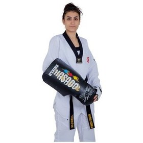 Resim Haşado Shield Kalkan Taekwondo Kickboks Darbe Yastığı Beyaz - Siyah 