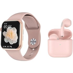 Resim BGGTech Iphone 8 Plus Uyumlu Dtno 1 Watch 7 Pro Max Akıllı Saat + Pro 5 Bluetooth Kulaklık 