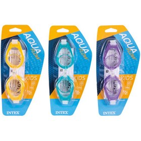 Resim Çocuk Yüzücü Gözlüğü - Intex - Sarı (55602) 