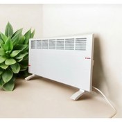 Resim Maktek 2000 Watt Elektrikli Panel Konvektör Isıtıcı Manuel Termostatlı (AYAKLAR,ASKI APARATI DAHİL)**yeni** 