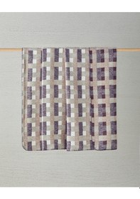 Resim Magnet Pamuklu Tek Kişilik Battaniye Krem - Bordo Krem - Bordo 