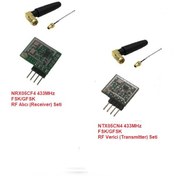 Resim 433mhz Fsk/gfsk Rf Alıcı Verici Seti Ntxrx05cfcn4 