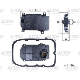 Resim Şanzıman Yağ Filtresi Touareg / Cayenne 10 0c8325435 