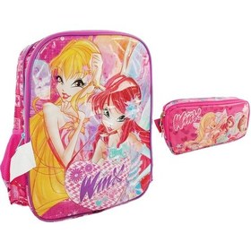 Resim Winx Okul Sırt Çantası Kalemlik Kalem Çantası 2'li Seti 