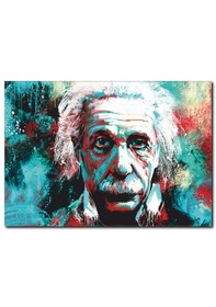 Resim Albert Einstein Kanvas Tablo Un-1005 