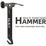 Resim Youtek Outdoor Mini Çadır Çekiç: Çelik-alüminyum Saplı Çok Amaçlı Kamp Tenteği, Ev & Dıy İşleri İçin Dayanıklı Kısa Çekiç 