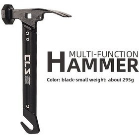Resim Youtek Outdoor Mini Çadır Çekiç: Çelik-alüminyum Saplı Çok Amaçlı Kamp Tenteği, Ev & Dıy İşleri İçin Dayanıklı Kısa Çekiç 