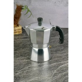 Resim UltraMint Paslanmaz Alüminyum Moka Pot 150ML 3 Bardak Kahve Makinesi 
