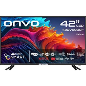 Resim Onvo 42OV6000F 42" 106 Ekran Uydu Alıcılı Full HD Android Smart LED Televizyon 