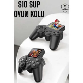 Resim Gamepad 520 Oyunlu Tv Uyumlu Retro Oyun Konsolu 