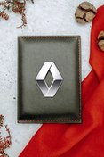 Resim HEDİYEDİYE Renault Ruhsat Kılıfı Siyah Ruhsat Kabı 
