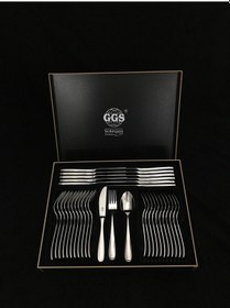 Resim Regina Mat Solingen 96 Parça Kutulu Çatal Kaşık Bıçak Seti 