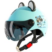 Resim Hishopping Güneş Koruyucu 3c Çocuk Kaskı Sevimli Panda Baş Ayarlanabilir Yurt Dışından Mavi 