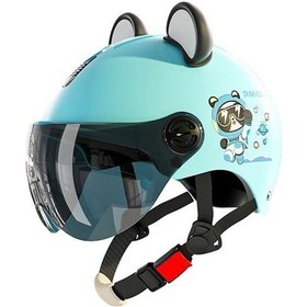 Resim Hishopping Güneş Koruyucu 3c Çocuk Kaskı Sevimli Panda Baş Ayarlanabilir Yurt Dışından Mavi 