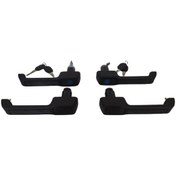 Resim Dış Kapı Kolu Uno 4 Ad Takım Kapı Açma Kolu Fiat Uno 