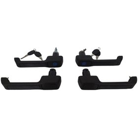 Resim Dış Kapı Kolu Uno 4 Ad Takım Kapı Açma Kolu Fiat Uno 