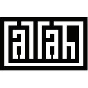 Resim Genel Markalar Latin Harfleri İle Allah Lafzı Oto Motor Laptop Duvar Folyo Sticker (Tip 1) 20x12 Cm 