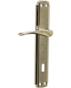 Resim Bravo Oda Gri Nikel Kapı Kolu Takım 4915 