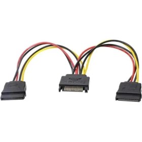 Resim Plus PX-4426 Sata To Sata Çoklayıcı, Sata Pin Dişi-2 Port Sata Erkek Çoklayıcı, Sata Y Kablo Splitter HDD Bağlantı Kablosu 