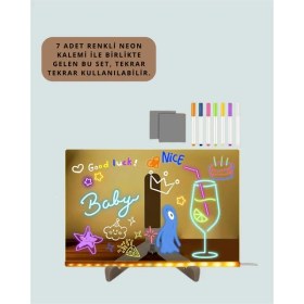 Resim Işıklı Yazı Tahtası 