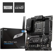 Resim MSI Pro Z790-p Wıfı Ddr5 M2 Pcıe Nvme Hdmı Pcıe 16x V5.0 1700p Atx 