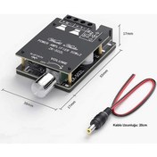 Resim Zk-502l Stereo Bluetooth 5.0 Güç Amphi Modülü 2x50w Kutulu 