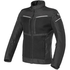 Resim Clover Netstyle 2 Korumalı Yazlık Motosiklet Montu Siyah 