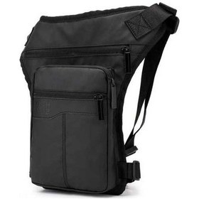 Resim Novahub Su Geçirmez Naylon Çok Amaçlı Taşınabilir Bel, Ayak, Omuz Çantası - Hafif Ve Şık Siyah Bel, Ayak, Omuz Çantası Siyah 