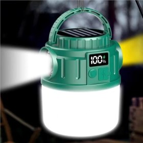 Resim Powermaster V65-3 24 LED 1200 Mah Solar Kamp Lambası 