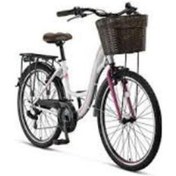 Resim 26 Jant Alanya Bisiklet Beyaz - Pembe 