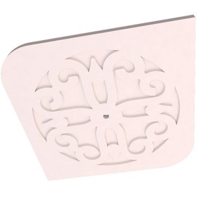 Resim MOTİFPİYER Motifpiyer Lamba Tavan Göbeği-54-kare-dik-oval-56x56cm-2adet 