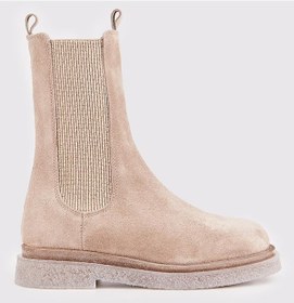 Resim Hakiki Deri Vizon Kadın Günlük Bot-vizon Vizon 