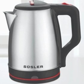 Resim Süsler SS-4110 Spring Kettle 1,8 lt Paslanmaz Çelik Malzeme Otomatik Kapanma Özellikli 