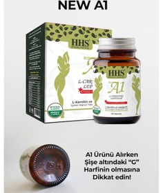 Resim New A1 L Carnitine Lepidium Bitkisel Kapsül Aromasız 