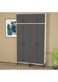 Resim Kalender Dekor Alba-1-3-4-4 Alb14 Portmanto Vestiyer Ayakkabılık 