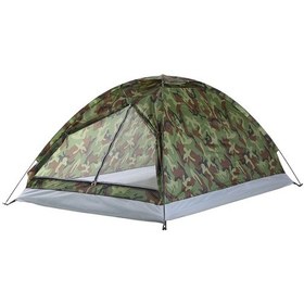 Resim Ximistore9 Tomshoo Kamuflaj Tek Kişilik Çadır, Su Geçirmez Ve Hızlı Kurulumlu Kamp Malzemesi Çok Renkli 