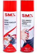 Resim Susuz Motor Temizleme Spreyi 500 Ml + Çok Amaçlı Temizleyici Köpük 500 Ml 