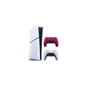 Resim Sony Playstation 5 Slim Dijital Versiyon 1 TB PS5 Oyun Konsolu - 2. Dualsense Oyun Kolu Beyaz-Kırmızı 