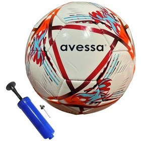 Resim Avessa Profosyonel Futbol Topu Halı Saha Çim Saha Sporcu Top Pomp Çok Renkli 