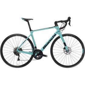 Resim Bianchi Infinito Xe Disc 55 cm 105 11-V Hd Celeste-Siyah Karbon Yol Bisikleti 
