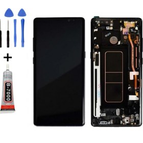 Resim Telefon Kulübesi Samsung Note 8 N950 LCD Ekran Dokunmatik + Tamir Seti 