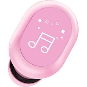 Resim Kablosuz Mini Kulaklık, Dokunmatik Kontrol, Telefon Ve Tablet Uyumlu Pembe 