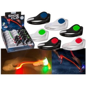 Resim Shoe Clıp Klipsli Led Ayakkabı Işığı Çok Renkli 