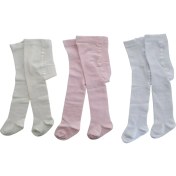 Resim Fındık Baby Bebek Külotlu Çorap 3 Lü Set 
