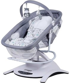 Resim Prego Yummy Portbebeli Elektrikli Beşik - Gri - Gri / Standart 