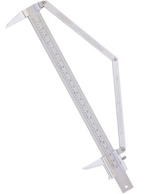 Resim NUBLADO Derece Kumpası 60 Cm Açı Ölçer Gönye Çok Amaçlı Cetvel (12111). 