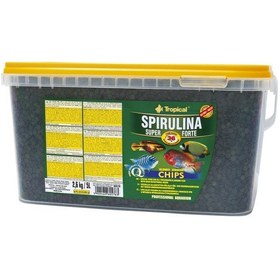 Resim Tropical Spirulina Super Forte Chips Kova 2600 Gr 