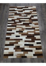 Resim Deri Love Özel Tasarım Deri Halı (80X150 Cm) 