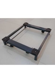 Resim TRENDESK GRİ Beyaz Eşya Altlığı Tekerlekli Çamaşır bulaşık buzdolabı v.s Makinesi Altlığı 