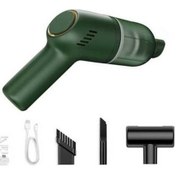 Resim Wenlin 120w Taşınabilir Mini Vakum Makinesi, 8000 Mbar Güçlü Emiş, Usb Şarjlı, Siyah, Beyaz, Koyu Yeşil, 30x10x10 Cm 